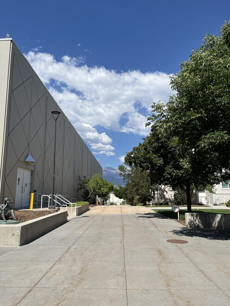 US Olympic Training Center in the shadow of Pikes Peak