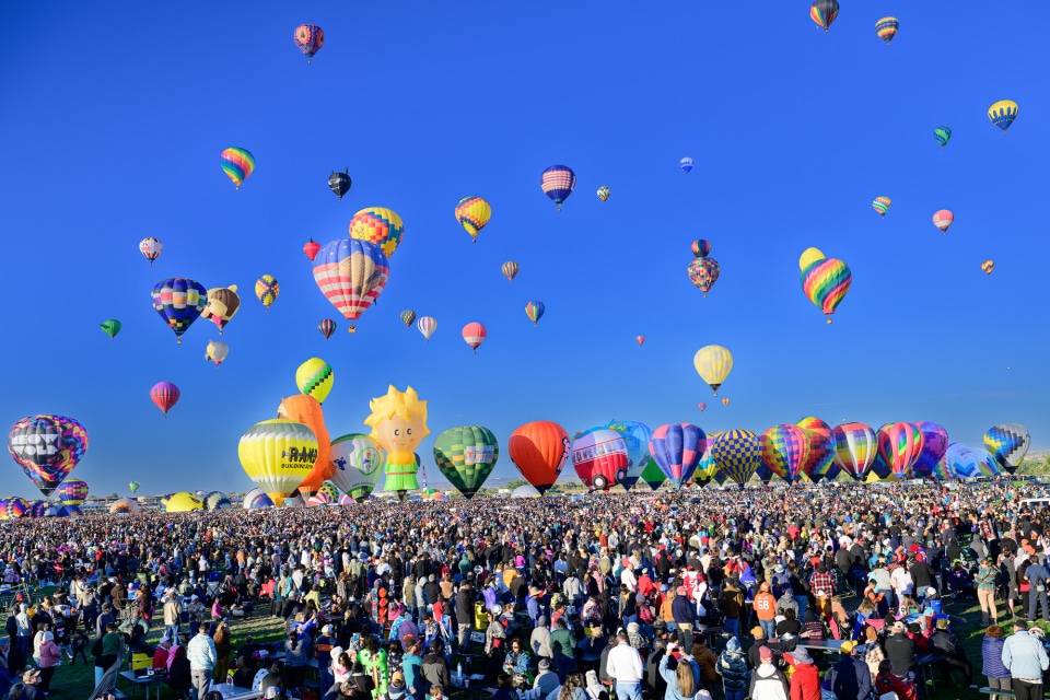 Balloon Festival in Albuquerque NM