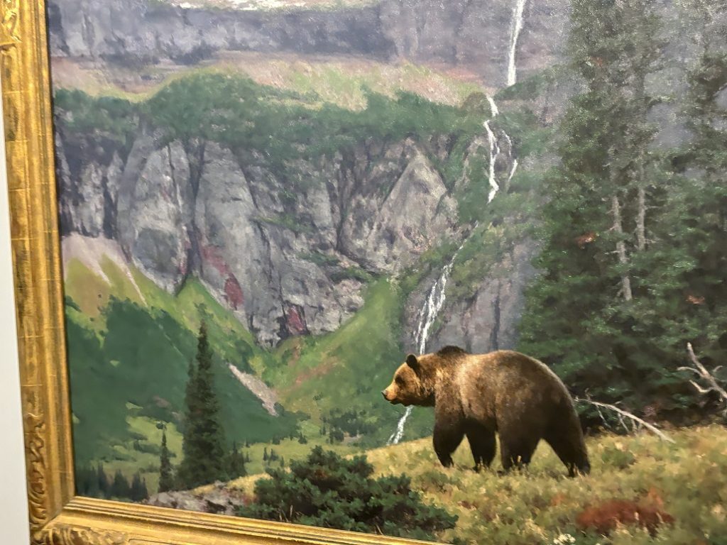 Inside the National Museum of Wildlife Art in Jackson Hole WY