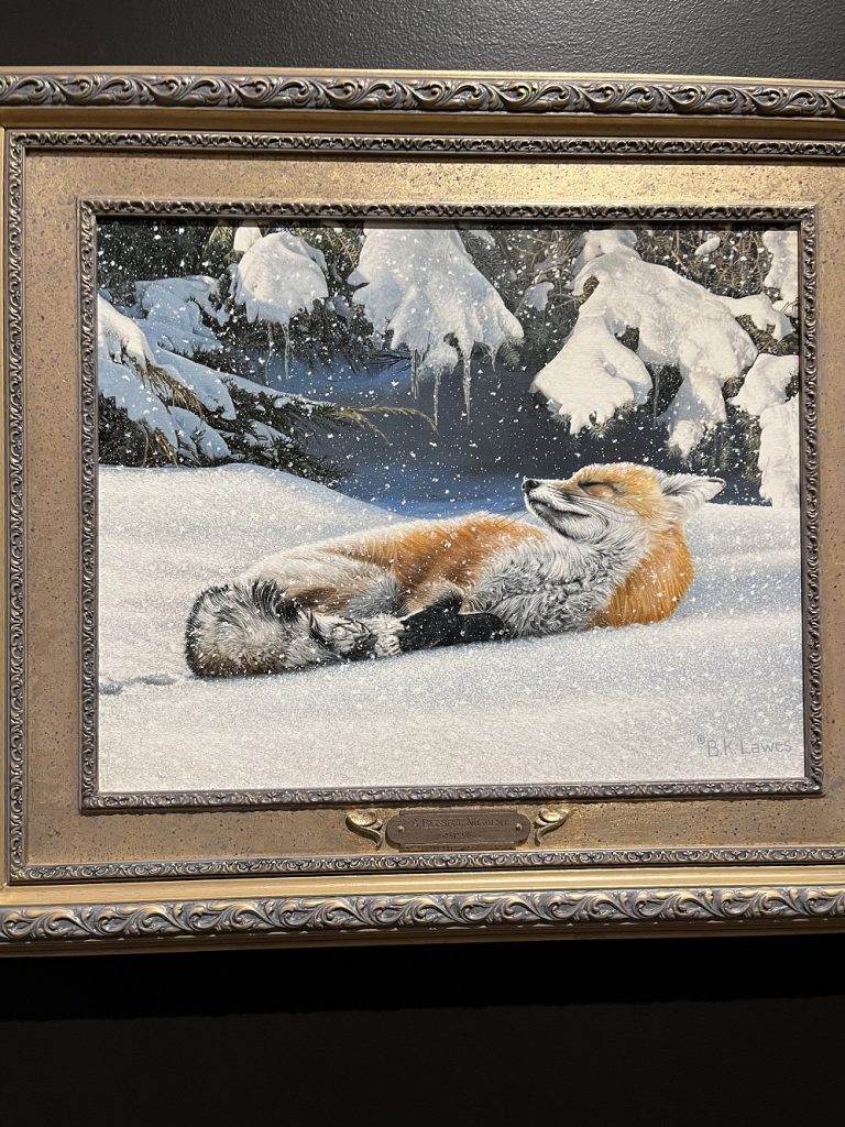 At the National Museum of Wildlife Art