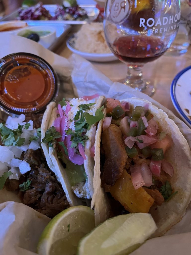 Code Red's delicious street tacos in Jackson Hole WY