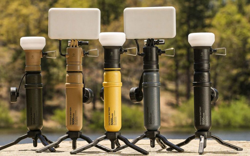 NESTOUT batteries also provide camplight