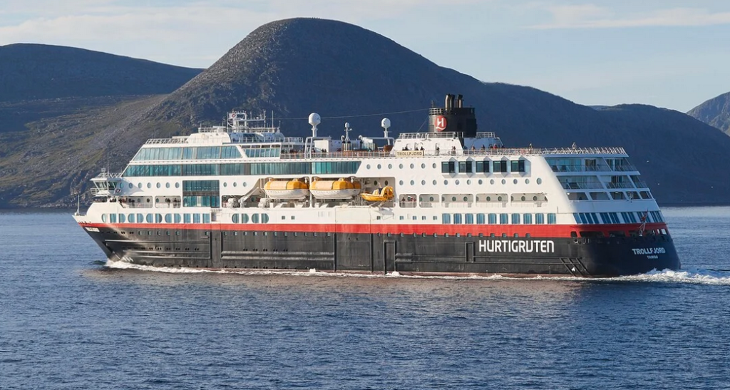 Hurtigruten's MS Trollfjord