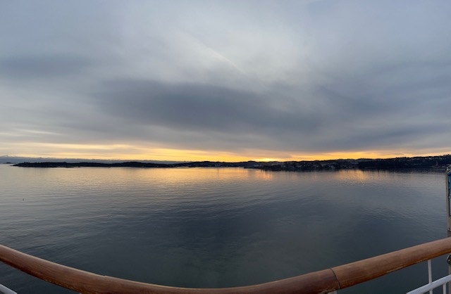 Sunset at 3 p.m., sunrise at 9 a.m. in southern Norway in December