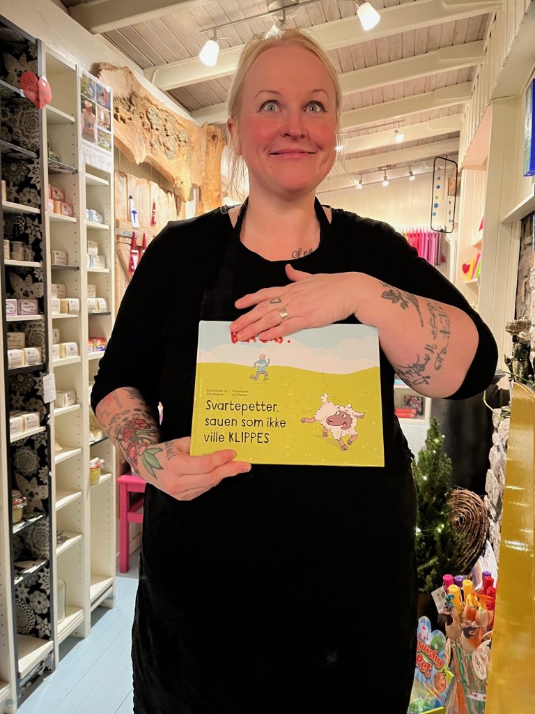 Glass artist and children’s book author Siv Johansen