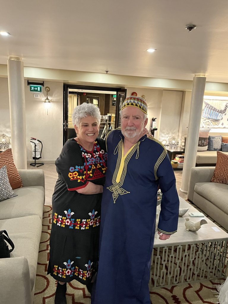 Egyptian night on the Abercrombie & Kent Sun Boat IV in Luxor, Egypt