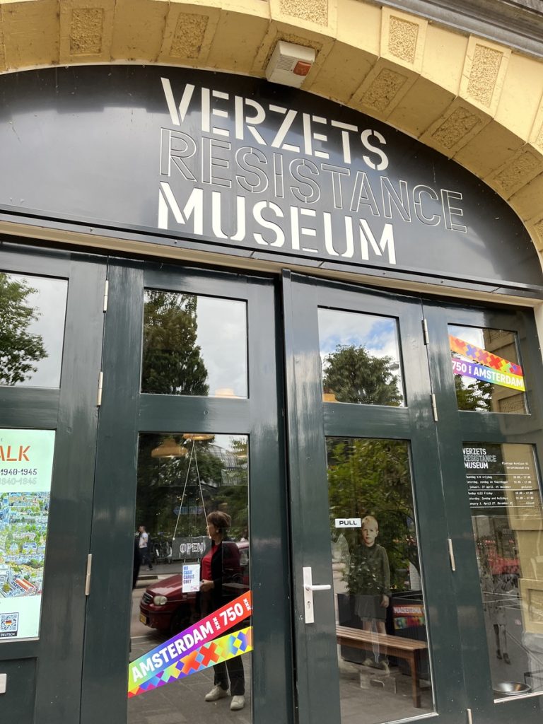 The Resistance Museum in Amsterdam