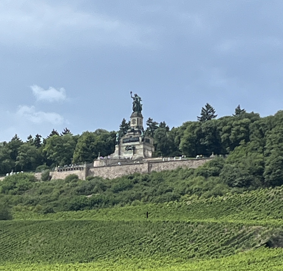 Monument to "Germania," representing the people of the newly united German states after the Franco-Prussian War in the 19th Century