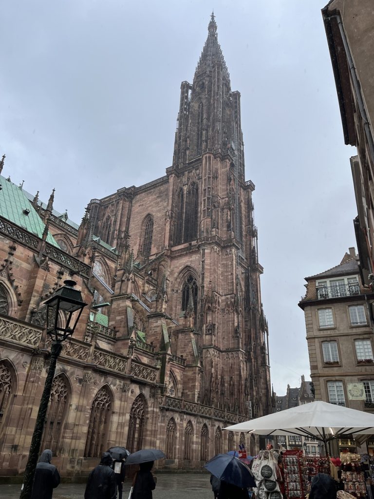 Notre Dame Cathedral in Strasbourg FR