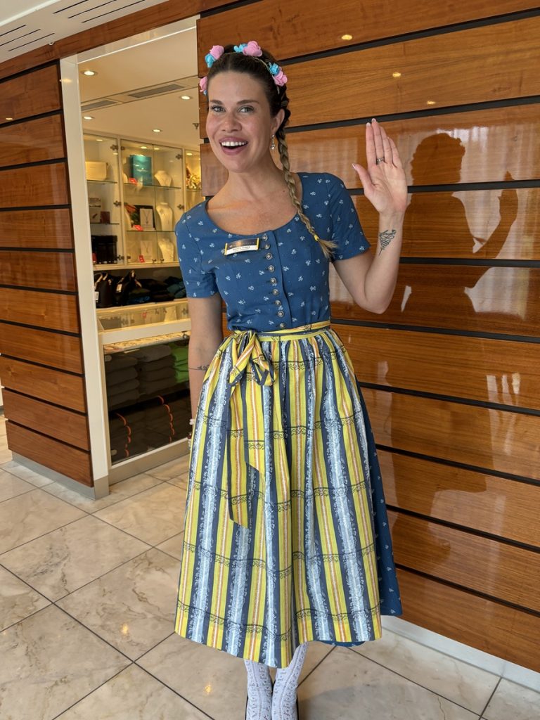 Our AMASerena Cruise Director Rachel Couto Gomes,