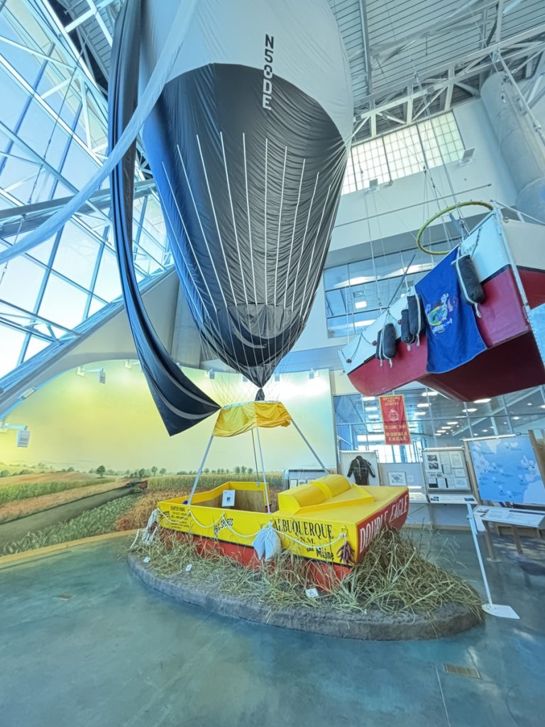 Inside the Anderson Abruzzo International Albuquerque Balloon Musuem