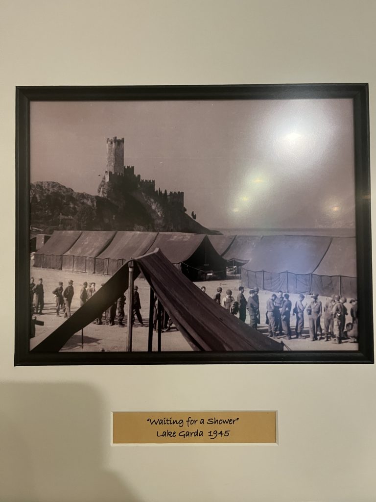10th Mountain Division troops at Lake Garda in Italy during WW2