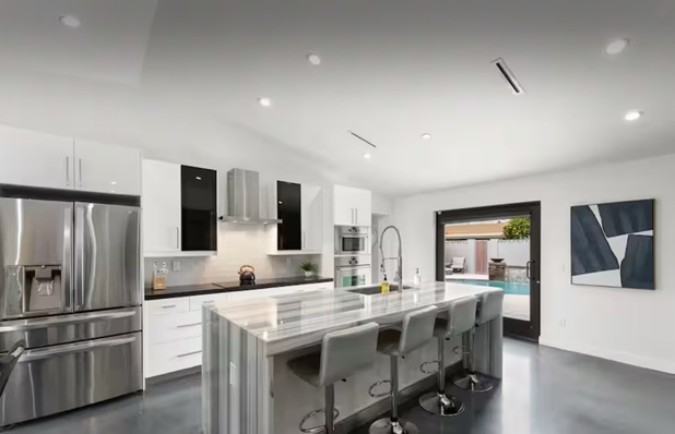 Kitchen area in Scottsdale Airbnb