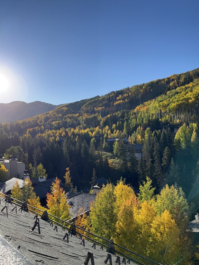 Vail in Peak Foliage