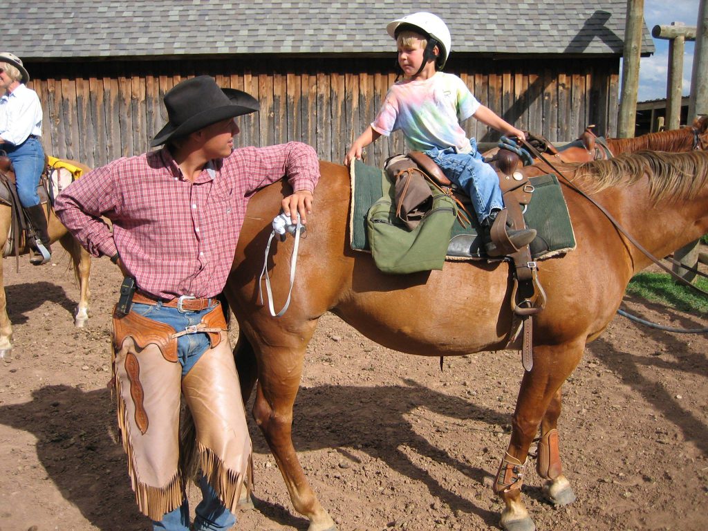 At the Laramie River Ranch