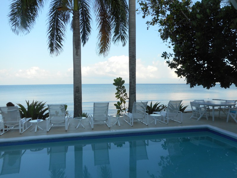 Pool area at the Villas by Linda Smith