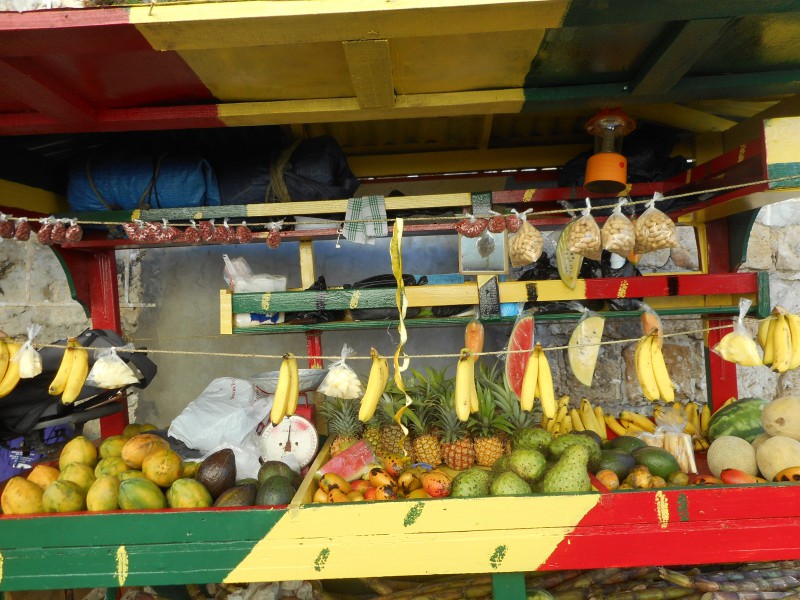 Fruits for sale in Falmouth Jamaica