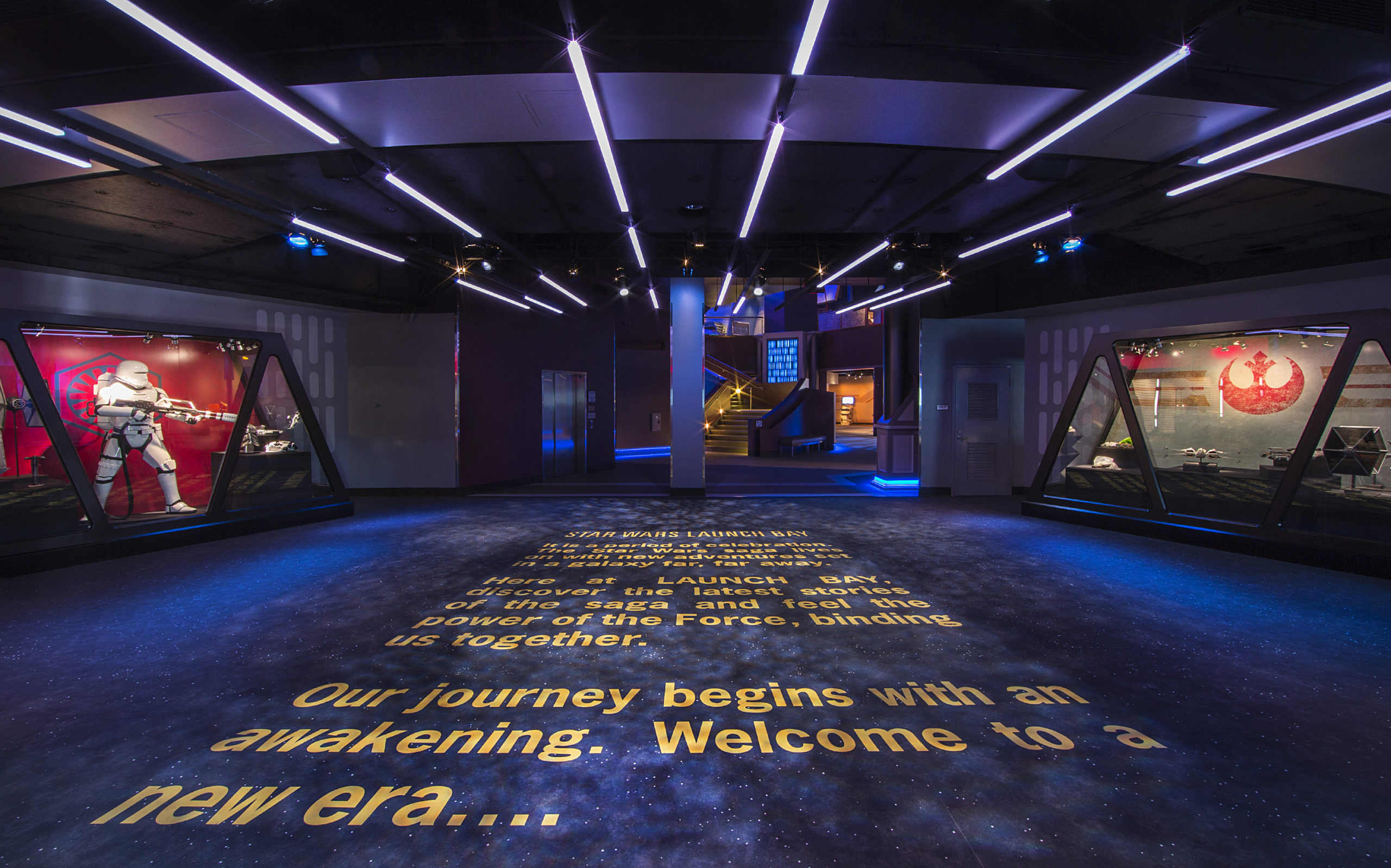 Star Wars Launch Bay at Disneyland