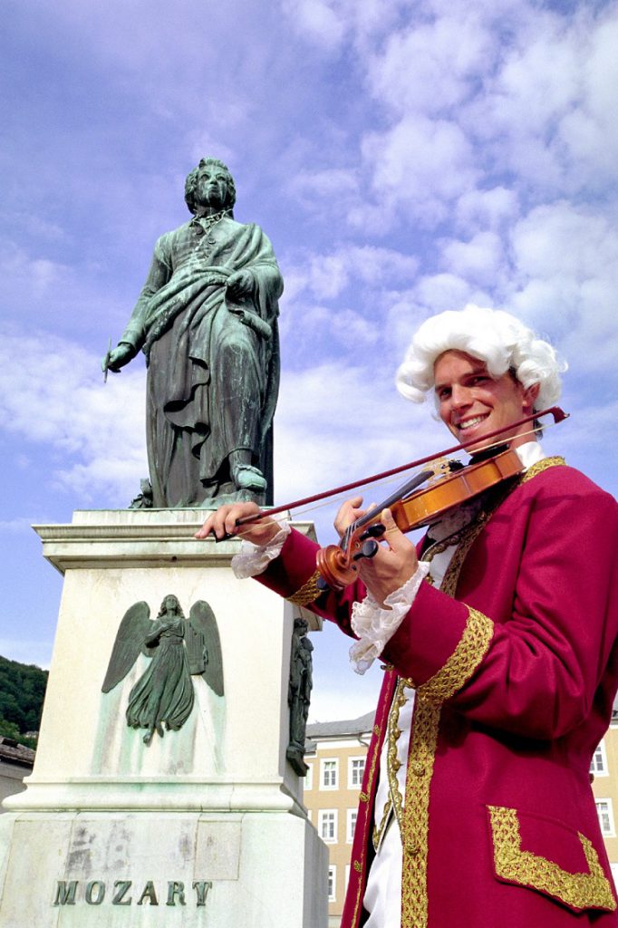Salzburg is celebrating Mozart’s 260th birthday (Jan 27) and the 175th anniversary of the Mozart Orchestra Salzburg