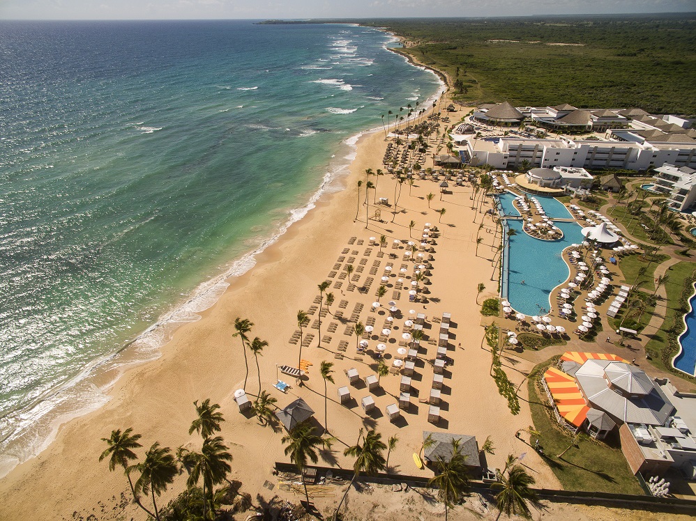 Aerial view of Nick Punta Cana