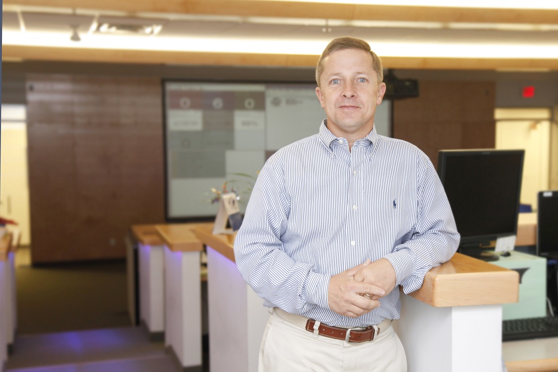 Jim Grace, CEO of InsureMyTrip in the call center
