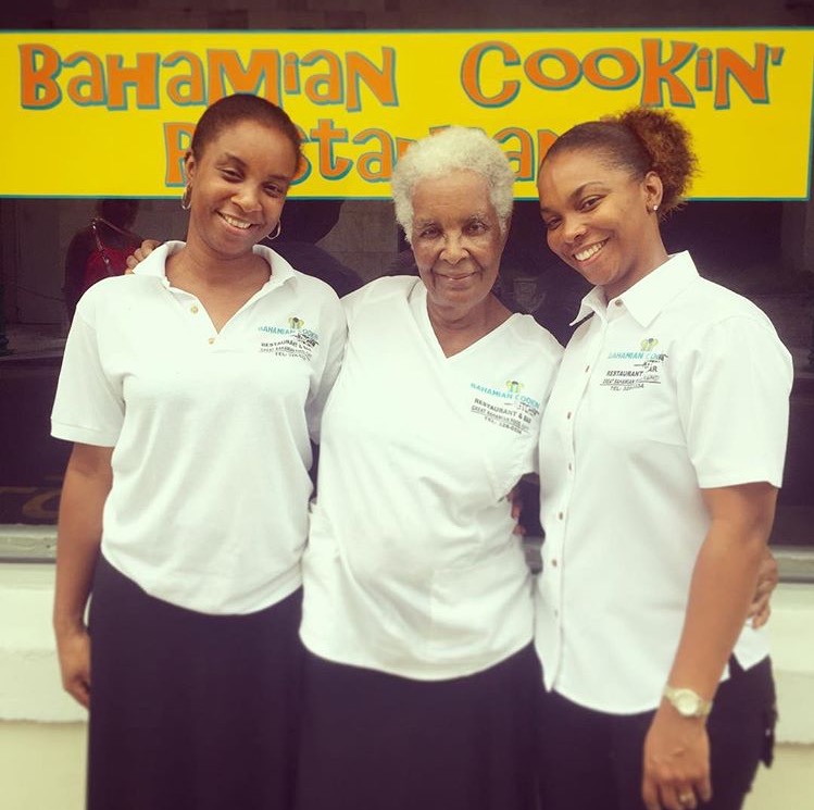 3 generations at Bahamian Cookin'
