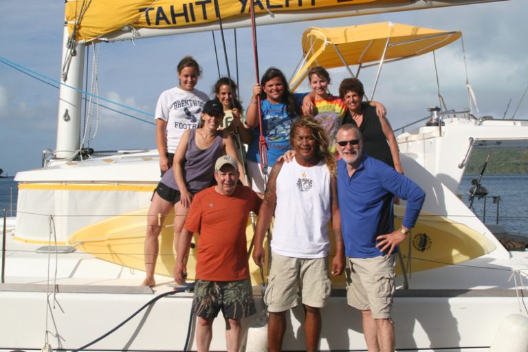 Our last day on the catamaran with Turo