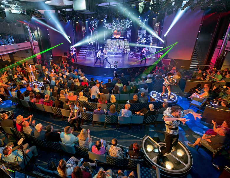 America Rocks show on Carnival Vista