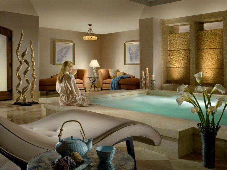 Spas are increasingly prominent at ski resorts