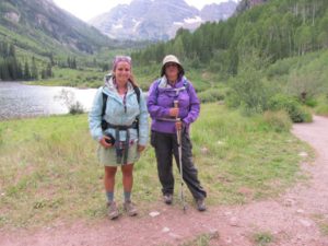 Arrival at the trailhead near Aspen