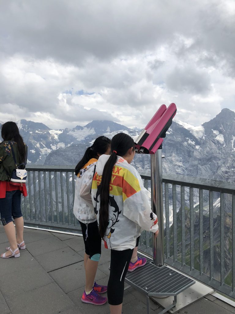 Taking the Kids — and meeting Swiss kids