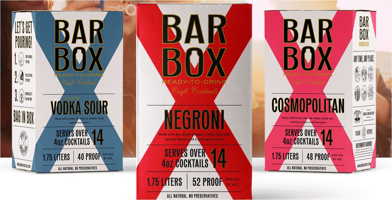 Bar Box cocktails