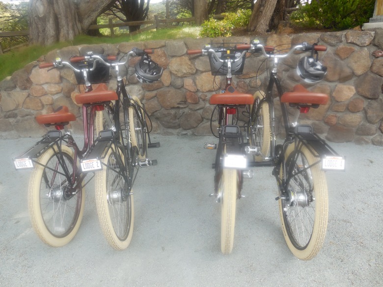 Bikes at Bodega Bay Lodge