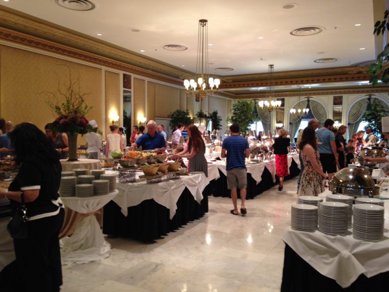 Sunday Brunch at the Broadmoor in Colorado Springs CO