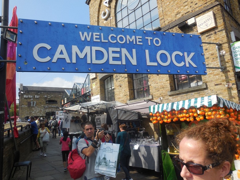 Entrance to Camden Lock