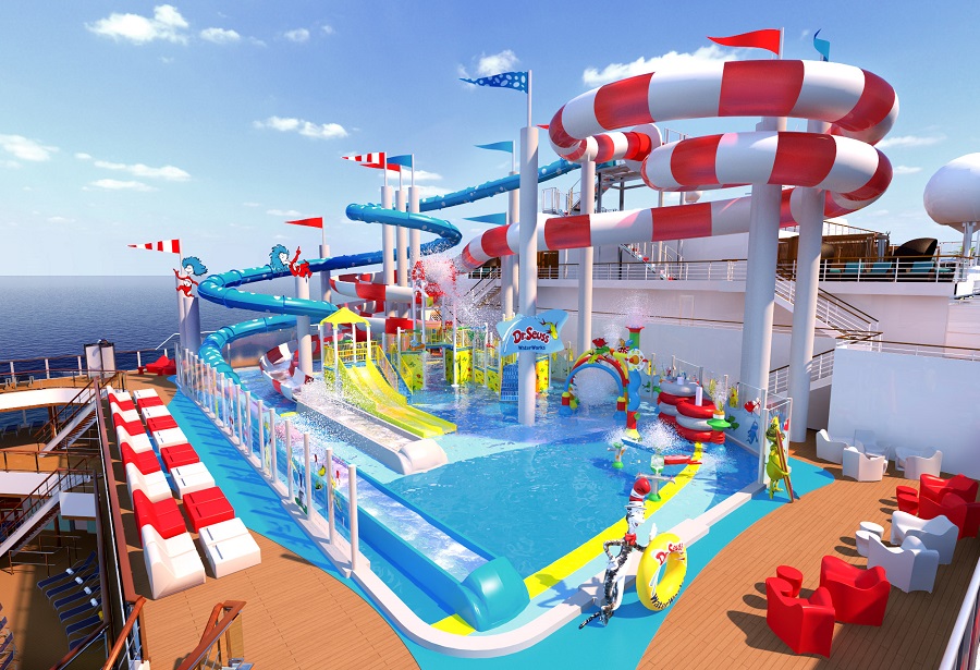 Carnival Cruise’s WaterWorks water park