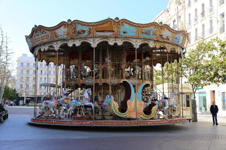 Carousel in Marseilles