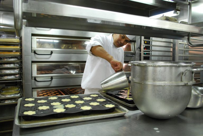 Behind the scenes on the Norwegian Gem