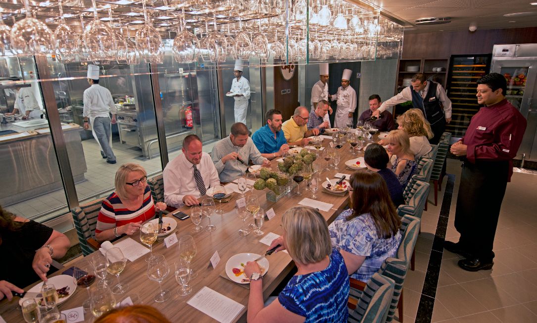 Chef's Table on Carnival Vista