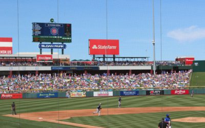 Spring Training with the Chicago Cubs in Mesa AZ