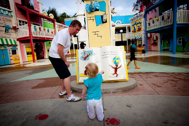 Curious George Goes to Town at the Kidzone area at Universal Studios Florida