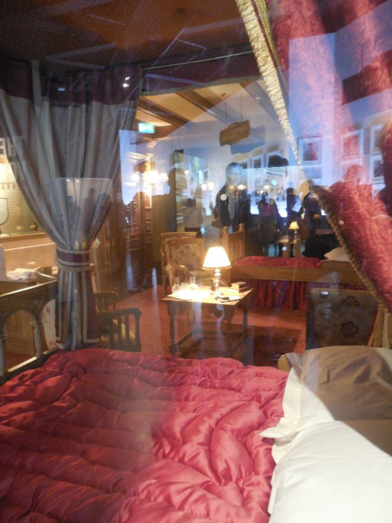 Learning about the origins of the Titantic in Belfast