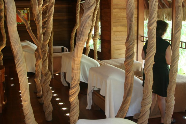 Spa treatment day for the ladies on Bora Bora