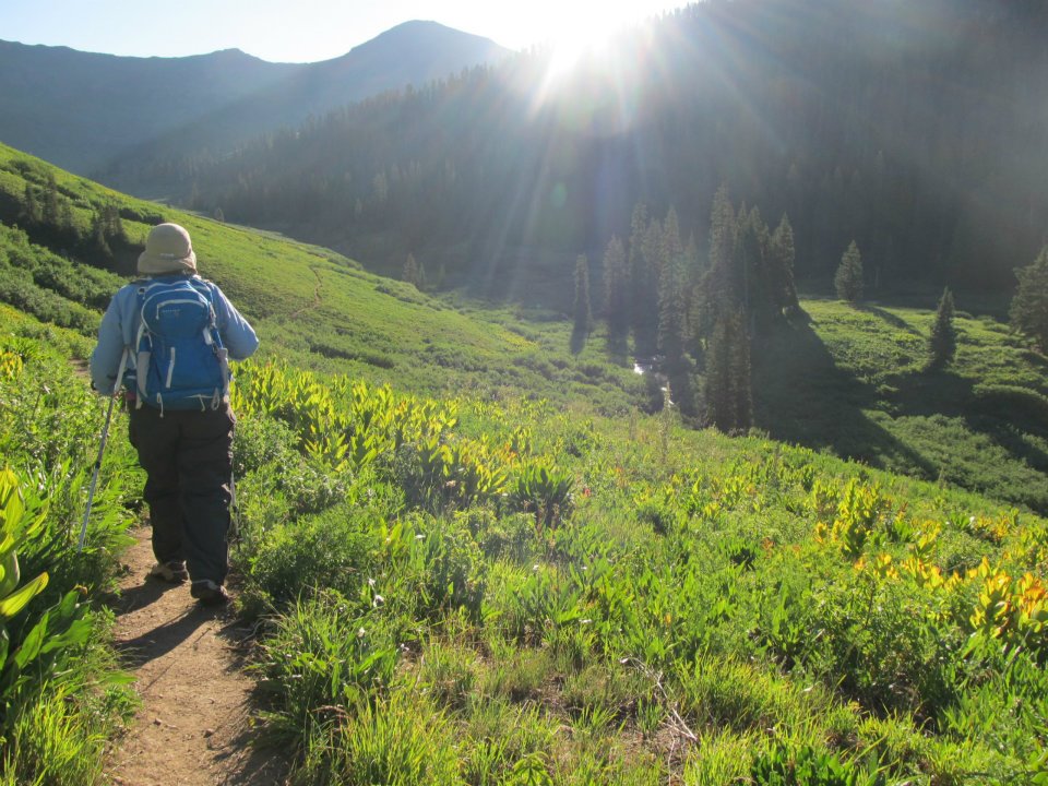 Hiking from Crested Butte to Aspen