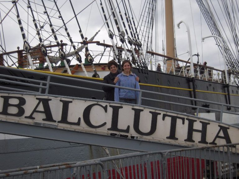 To the historic ships in SF where Reggie works