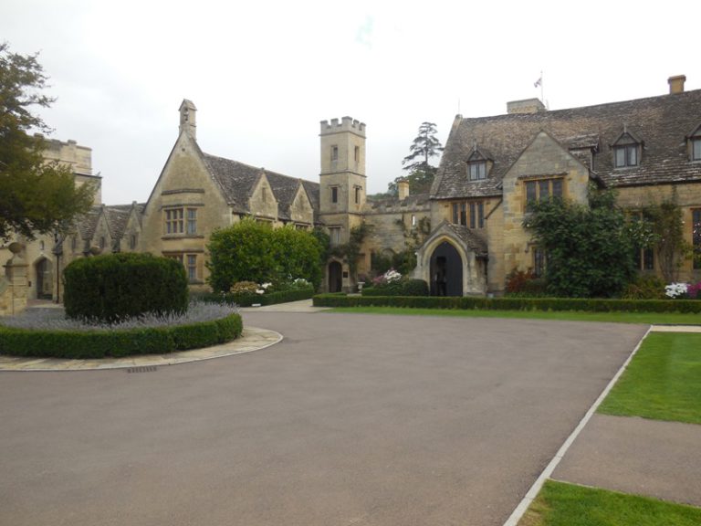 In the Cotswolds, like walking onto the set of Downton Abbey