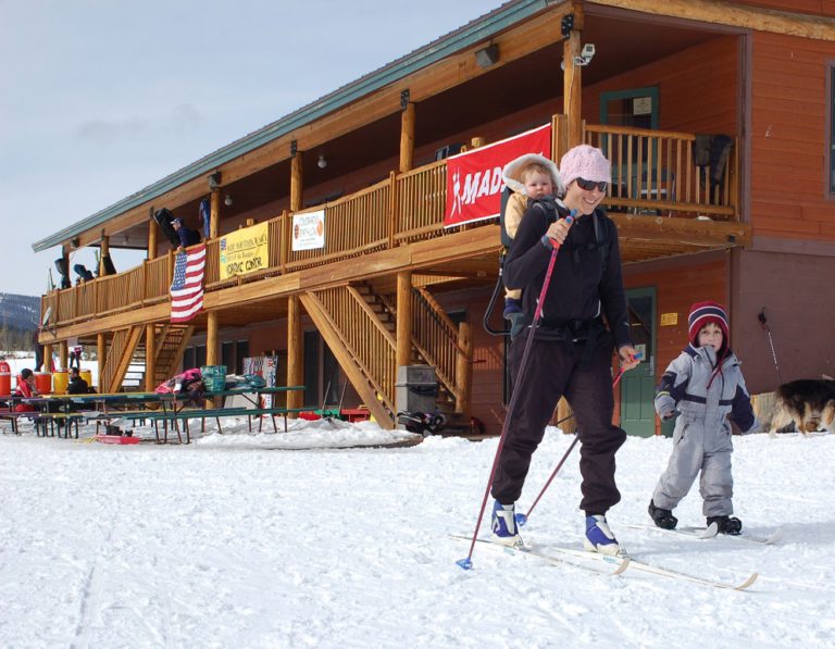 Taking the Kids — away from the crowds to play in the snow