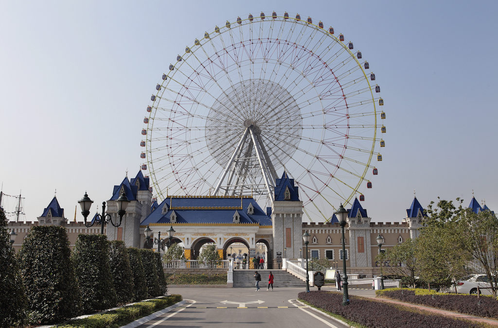 Giant Wheel Park of Suzhou, China