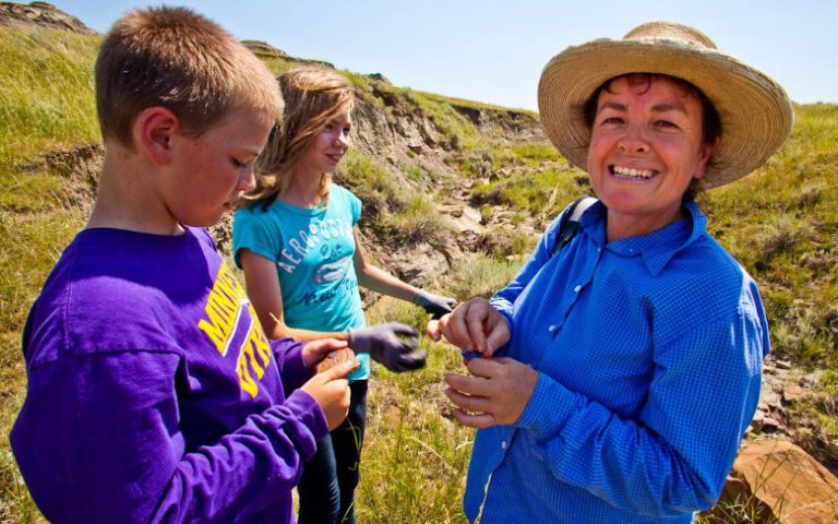 Dinosaur museums are great, but finding remnants in the wild is even better