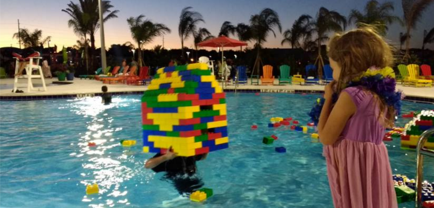 Floating LEGOS